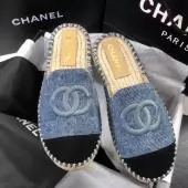 promos sandales chanel femme bas prix espadrilles tweed tissus jean